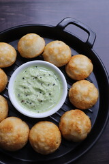 Paniyaram are savory balls made using fermented rice and urad dal batter along with tempered onion...
