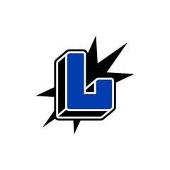 vintage style initial L logo vector design that you can use for t-shirt designs or for your business identity logo