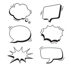 Speech bubbles