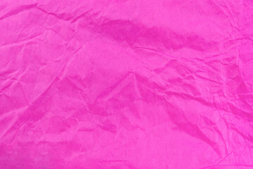 Fototapeta premium Crumpled gift paper, backdrop, copy space.
