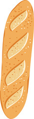 Baguette Bakery illustration