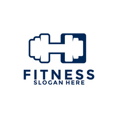 Fitness and Gym Logo Design Vector, Sport and Fitness logo template