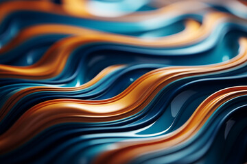 Waves of abstract patterns symbolizing the integration of quantum principles into cutting-edge medical research.