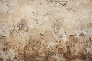 Beige aged wall abstract pattern background, texture wallpaper. old paint on a wall, template design