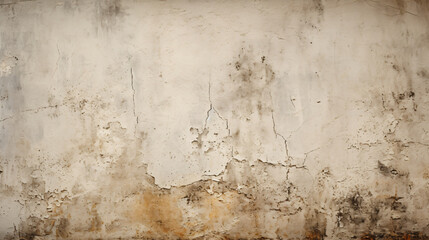 Fototapeta na wymiar Old white plaster wall background