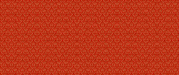 Obraz premium Red Chinese background pattern,oriental background, for new years celebrations. Vector illustration.