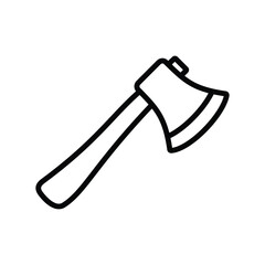 axe icon vector design template simple and clean