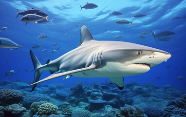 Obraz premium shark in the sea