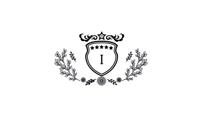 Luxury Retro Card Design Logo I