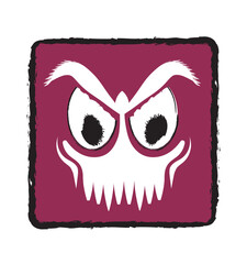 Skull with pointed teeth and only one upper jaw © Doris Steiner