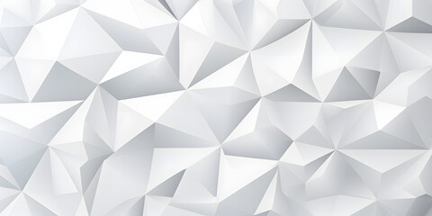 White Geometry Vector Background