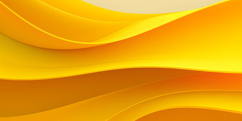 Yellow Wave Vector Background