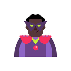 Man Supervillain: Dark Skin Tone