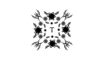 Luxury Retro Card Logo T