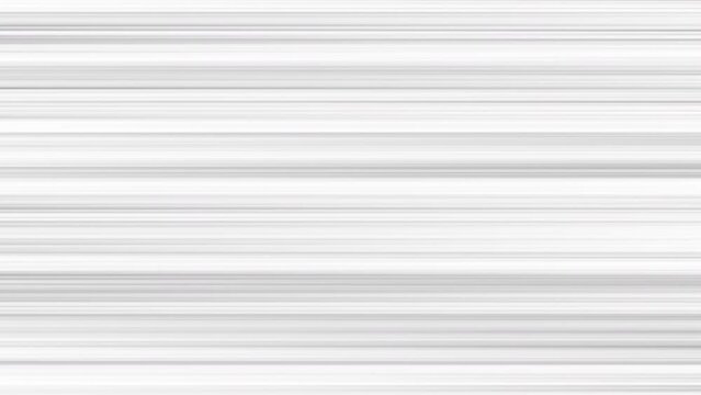 4k abstract animation horizontal straight line of black color motion graphic on white background.Simple technology background concept.