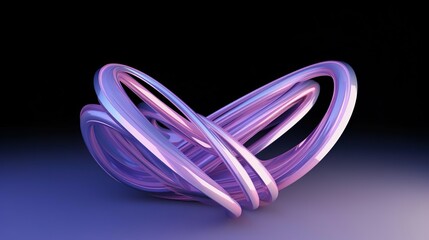 3D Render Of An Abstract