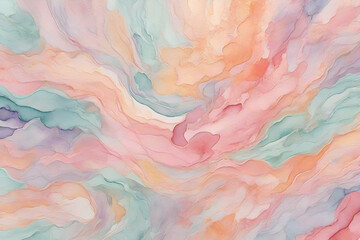 Pastel watercolor texture painting abstract banner background