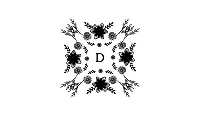 Luxury Retro Card Logo D