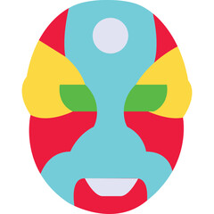 Chinese mask icon