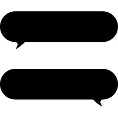 Speech bubble icon