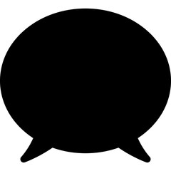 Speech bubble icon