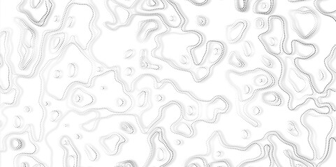 Topographic map background geographic line map with elevation assignments. Modern design with White background with topographic wavy pattern design.