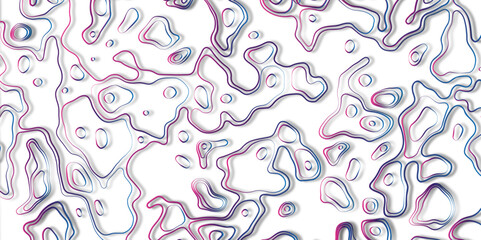 Topographic contour map. similar cartography illustration. Topography and geography map grid abstract backdrop. Business concept. topographic wavy pattern design.