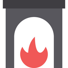 Fireplace icon