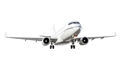 General airplane isolated on transparent background. PNG file. - obrazy, fototapety, plakaty