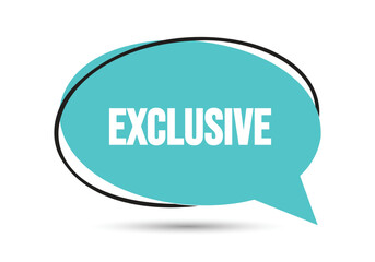 Exclusive speech bubble text. Hi There on bright color for Sticker, Banner and Poster. vector illustration.