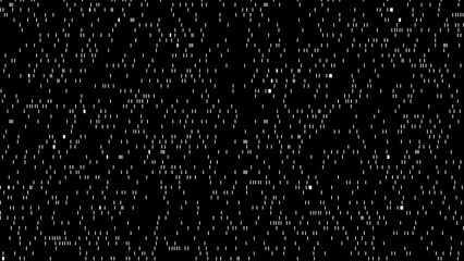 White Lines Moving Horizontally Left And Right On A Black Background Monochromatic Animation