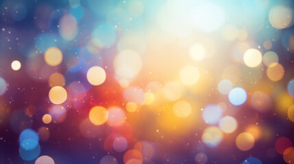 Luxury colorful bokeh background, Abstract lights blur bokeh background, Light Bokeh Effect Wallpaper, generative ai