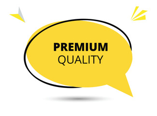 Premium Quality speech bubble text. Hi There on bright color for Sticker, Banner and Poster. vector illustration.