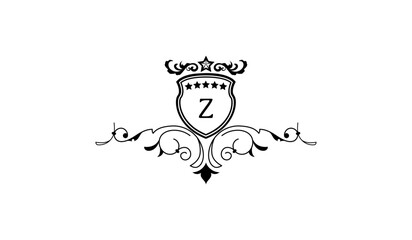 Luxury Card Logo Z