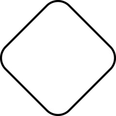 Geometric shapes. Outline geometric shapes. Outline design of border for basic geometric shapes. Basic figure for education. Vector illustration