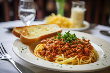 A fine dining plate featuring the chef's special dish, combining flavor and style, created with Generative AI technology