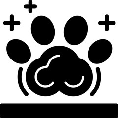 Pet pawprint Icon