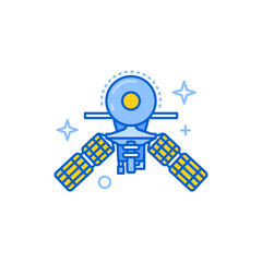 Mars Reconnaissance Orbiter Vector Illustration