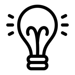 Obraz premium knowledge line icon