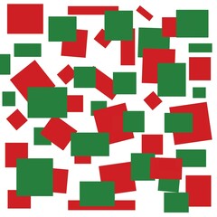 X-mas print, Christmas, geometric