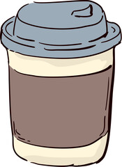 coffee hand drawn