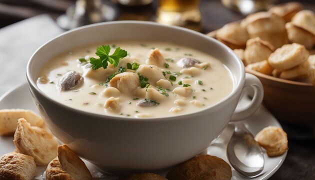 Clam Chowder soup

