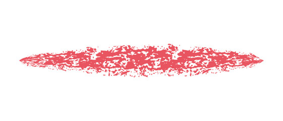 Hand drawn simple line drawn with wax crayon, chalk or charcoal. Uneven wax dry texture for underlining or highlighting text. Pencil drawn lines, strikethroughs, underlines. grungy