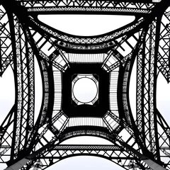 Foto auf Glas Eiffel Tower, AI-generatet © Dr. N. Lange