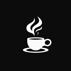 Obraz premium Coffee Cup Filled with Steam