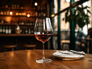 Naklejka premium A wine cellar with vintage bottles. AI Generation.