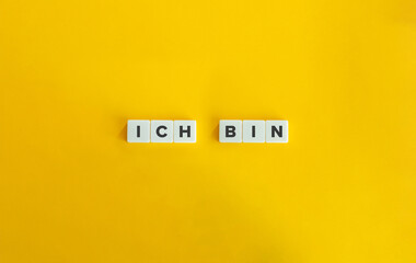 ICH BIN. Personality Examination and Concept Banner. 