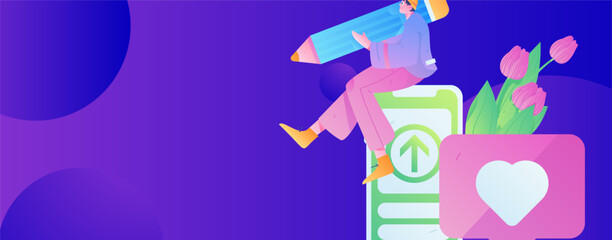 Business People Flat Vector Concept Operation Hand Drawn Illustration
