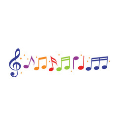 Musical Note Colorful
