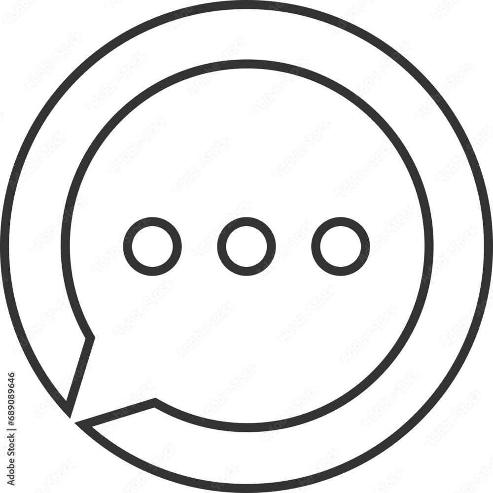 Poster talk bubble speech icon. blank empty bubbles vector design elements. chat on line symbol template. d